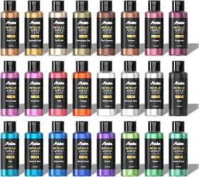 Abeier 783907411543 Metallic 2.03 Fl Oz Pack Of 24 Random Color Stone