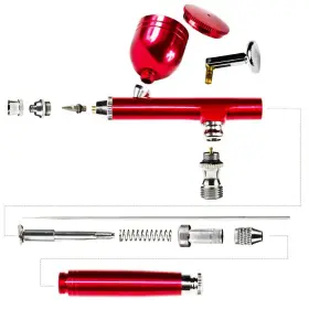 Abest 936474713716 Hubest 0.3mm Dual-action Airbrush Gravity Feed Spray Gun Kit Trigger Gu #3
