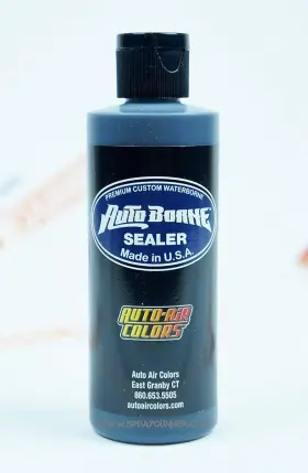 6002 Aeiniweraabbcc 793066409305 Createx Colors Autoair Auto Borne Sealer Black 4oz Airbrush Custom Paints B