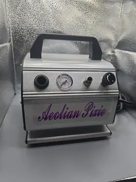 Ac176 Aeolian Pixie Airbrush Compressor With Accessories