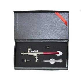 Ag-136b Aerograph Tattoo 0.2-0.4mm Set Dual Action Gravity Feed Airbrush