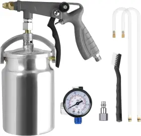 Aflybltol Bl1006 Undercoating Spray Gun With 1000ml Suction Feed Cup Straight And 360 H