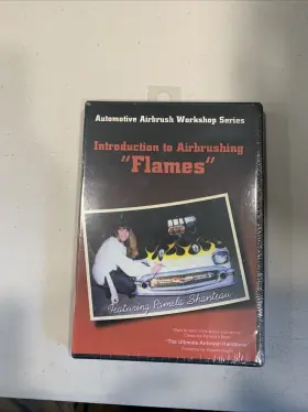 Vt-010 Air Illusions Introduction To Airbrushing Flames With Pamela Shanteau New Sealed
