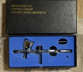 2006gf Airbrush City Capital Gravity Feed System In Box
