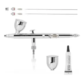 Ag-216 Airgoo Prime Series Airbrush Kit Dual Action Gravity Feed With 0