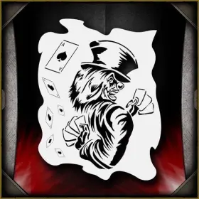 Airsick Stencils 723810973134 Clowns 11 Airbrush Stencil Template Paint