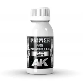 Ak759 Ak Interactive White Primer And Microfiller 100ml - Us