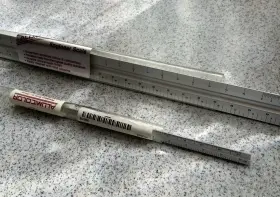 3210 Alumicolor 12 #3210 Inch Architect Scale Aluminum #118 And 3210- Pocket 6 Ruler - 2 Pcs