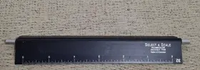 7506 Alumicolor Select-a-scale Architect 7506/rotating Calibration /32 Parts Per Inch