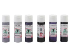 Abjionic-0502 Ammo By Mig Abjionic0502 Ionic Black Noir Colors Airbrush Acrylic Paint Set