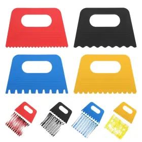 5.11x3.15x0.1in Andibro 580839 1 Jc3frt3k 4pcs Texture Tools For 13x8x0.25cm/5.11x3.15x0.1in Multicolor
