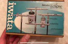 Anest Iwata 734748135006 Eclipse Airbrush Hp-cs - Perfect Condition #2