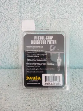 Anest Iwata 734748200261 Genuine Accessories Pistol Grip Moisture Filter Fa 450 New #2