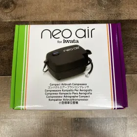 Anest Iwata 734748710340 Neo Air Mini Airbrush Spray Tan Tanning Compressor -open Box