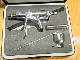 Hp-tr1 Anest Iwata Medea Airbrush Revolution Hptr Air Brush 7ml Cup 0.3mm Nozzle #2