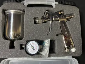 Hp-g5 Anest Iwata Hpg5 Airbrush Gun With Pressure Regulator