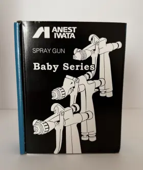 Lph-80-084g Anest Iwata Hvlp Baby Series Gravity Spray Gun Only Brand New Sealed