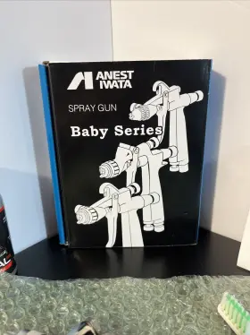 Lph-80-102g Anest Iwata Hvlp Baby Series Gravity Spray Gun Only Brand New Sealed