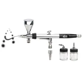 A360kna Anesty Rotary Airbrush Dual-acting With Gravity/bottom/side Cup& Siphon Fe