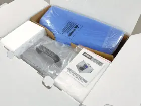 Aspb01 Anesty Airbrush Spray Paint Booth Bright Led Lights Turn Table Hose Portable #3