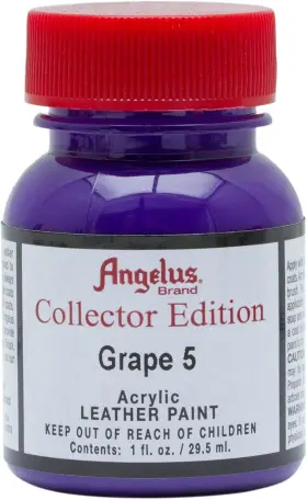 Angelus 086366713372 Collector Edition Leather Paint Grape 5 1 Oz