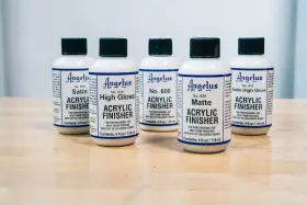 4332947320 Angelus Brand Acrylic Leather Paint Matte Finisher 4 Fl Oz Pack Of 1 #2