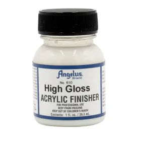 610-01-000 Angelus 610 High Gloss Acrylic Finisher Clear 1 Fl Oz Pack Of