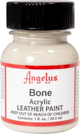 720-01-155 Angelus Acrylic Leather Paint 1 Fl Oz Pack Of Bone
