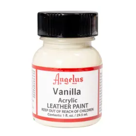 720-01-160 Angelus Acrylic Leather Paint 1 Fl Oz Pack Of Vanilla