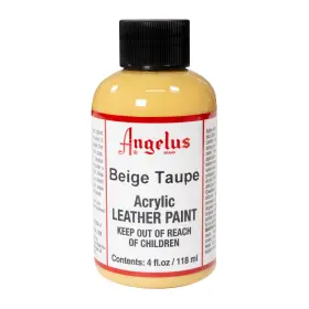720-04-165 Angelus Acrylic Leather Paint 4 Oz Beige Fl Pack Of 1 Taupe