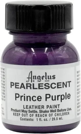 733-01-453 Angelus Pearlescent Leather Paint Prince 1 Fl Oz Pack Of Purple