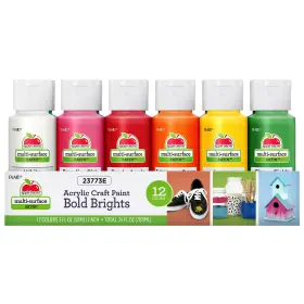 23773e Apple Barrel Essentials Acrylic Paint Set 12 24 Fl Oz Pack Of 1 Assorted