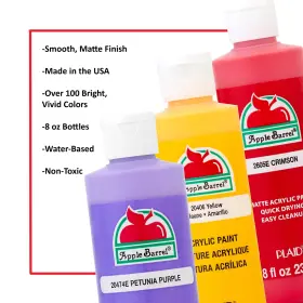 Apple Barrel J20405 Acrylic Paint In Assorted Colors 8 Ounce Antique White