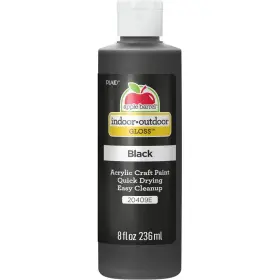 J20409 Apple Barrel Gloss Acrylic Paint In Assorted 8 Fl Oz Pack Of 1 Black