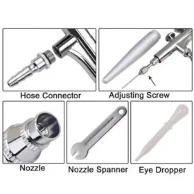 Art Of Air 647829997977 Professional Single Action Gravity Feed Airbrush #2