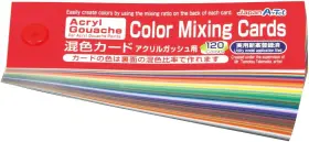 13113 Artec Mixed Color Card For Acrylic Gouache 1 Count Pack Of