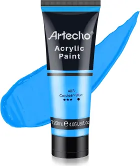 Ato-ap0023 Artecho Blue Acrylic Paint Cerulean 4.05 Fl Oz Pack Of 1