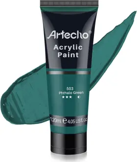 Ato-ap0062 Artecho Green Acrylic Paint Phthalo 4.05 Fl Oz Pack Of 1
