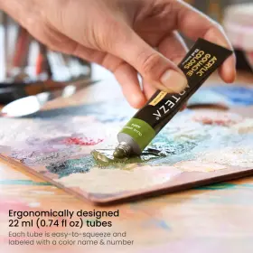 Artz-4667 Arteza Acrylic Gouache Paint 0.74 Fl Oz Pack Of 36 Multicolor #3