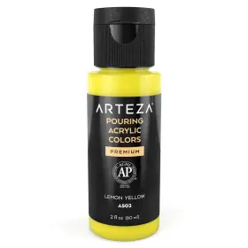 Artz-9640 Arteza Acrylic Pouring Paint 2oz 60 Ml 2 Fl Oz Pack Of 1 Lemon Yellow