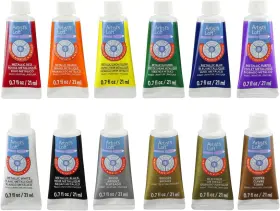 7950231 Artists Loft Michaels Metallic Acrylic Paint 12 0.7 Fl Oz Pack Of