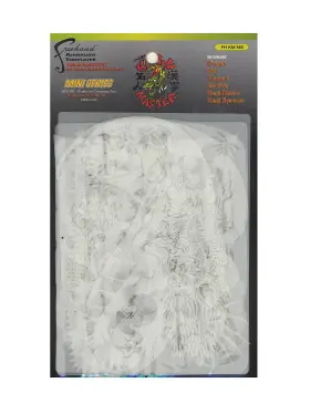 Artool 758240138563 Kanji Master Mini Series Airbrush Templates - Set Of 6