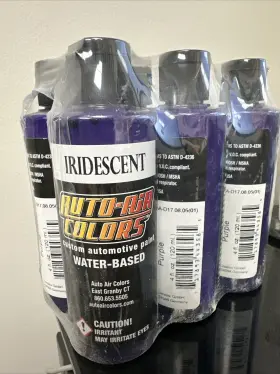 Auto Air Colors 717893443585 Paint Water-based 4358 Iridescent 6pack 4oz