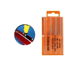 Avt01002 Av Vallejo Tools - Microbox Drill Set 20 61-80mm