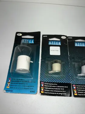 Aztek 075611934808 4pc Testors Gravity Feed Cup Cups Nos New #2