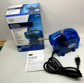 50204a Aztek Testors Airbrush Systems Mini Air Compressor Ac-55