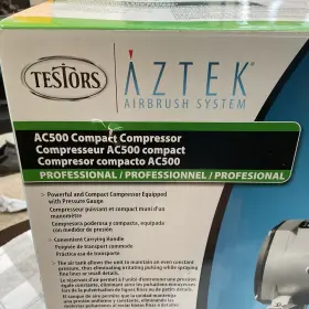 50205a Aztek Testors Ac500 Airbrush Compressor With Tank #2