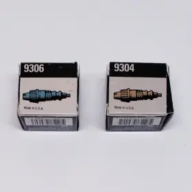 9306 Aztek 9304/9306 2 Airbrush Nozzles High Flow And Fine Line Detail - New Old Stock In Box