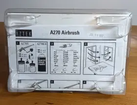 A2705 Aztek A3205 Testors A 270 Airbrush System Kit New Vintage 1997 Nice #2