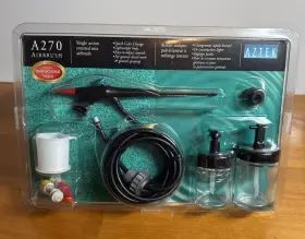 A2705 Aztek A3205 Testors A 270 Airbrush System Kit New Vintage 1997 Nice